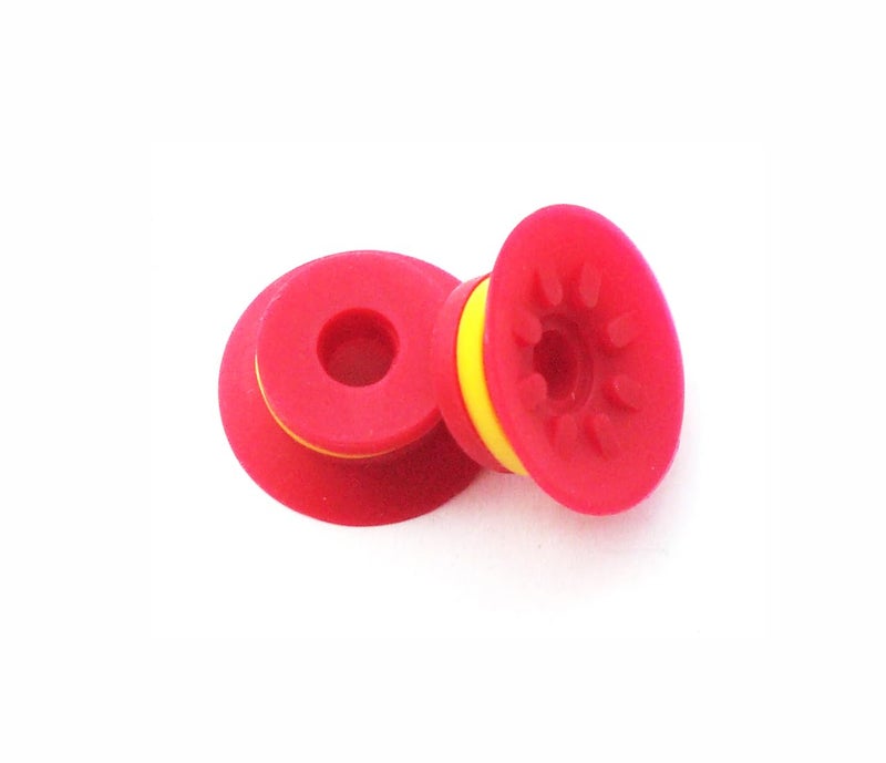 SICOLAS 5 pcs Industrial Flat Vacuum Suction Cup F Series Single-Layer Silicone Robotic Arm Accessory with Ribs (F20) - Image 4